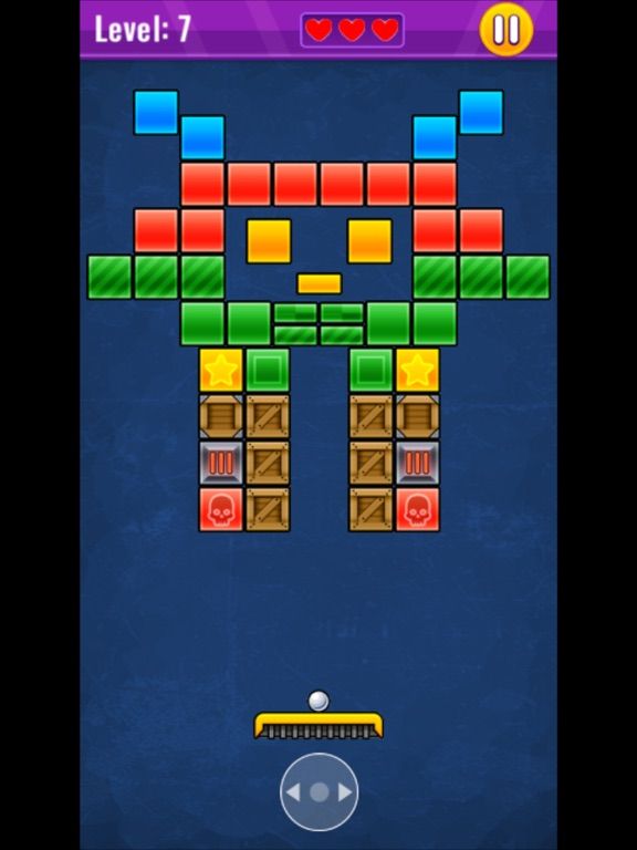Brick Breaker 2018 game screenshot