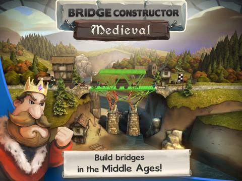 Bridge Constructor Medieval game screenshot