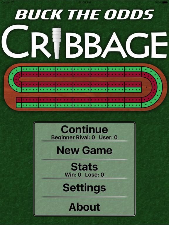 BTO Cribbage game screenshot