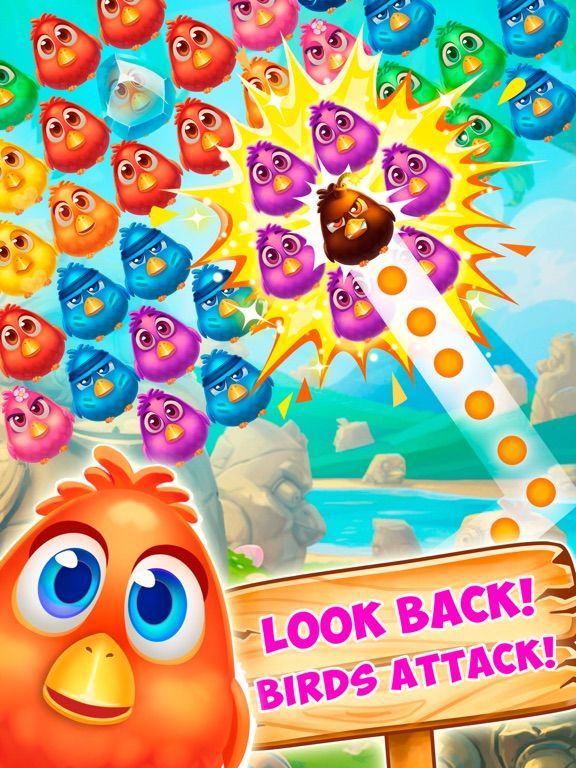 Bubble Birds 4 game screenshot