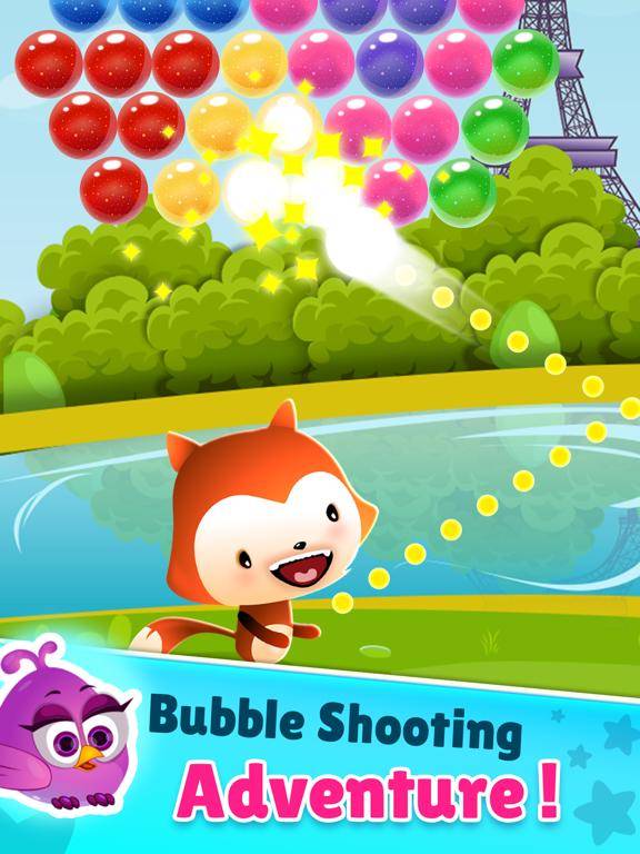 Bubble Birds Pop game screenshot