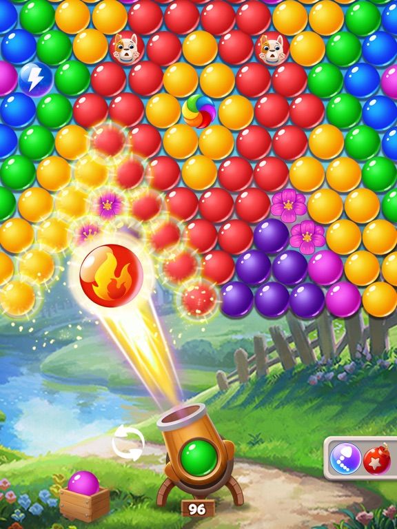Bubble Shooter Move game screenshot