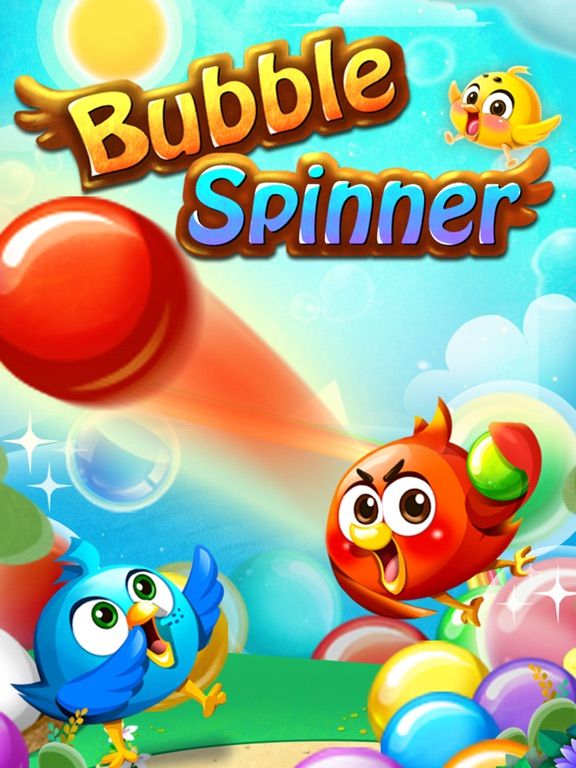 Bubble Spinner game screenshot