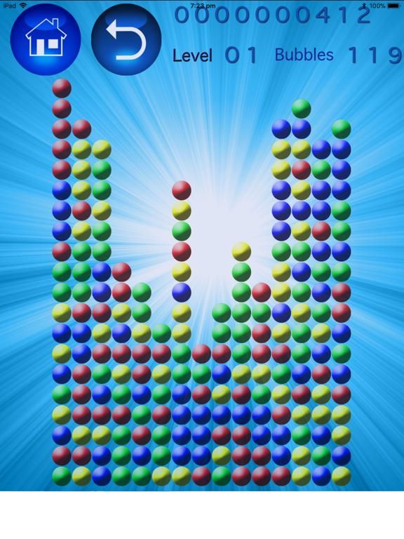 Bubbles Popper game screenshot
