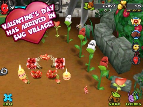 Bug Village HD game screenshot