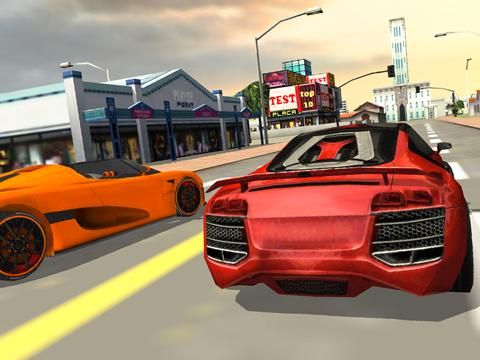Burning Wheels Car Racer 3D