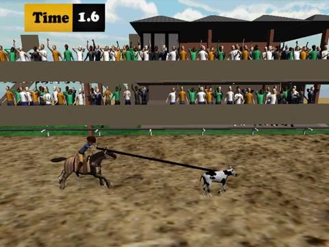 Calf Roping game screenshot