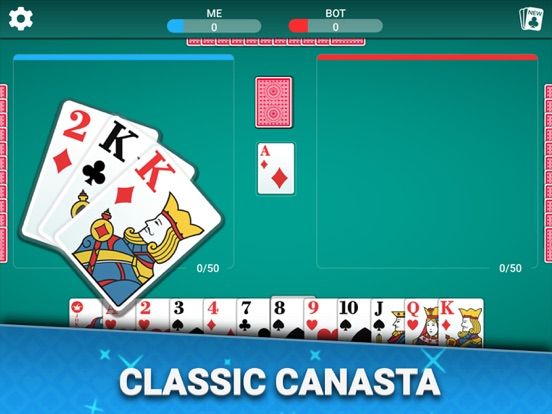 Canasta game screenshot