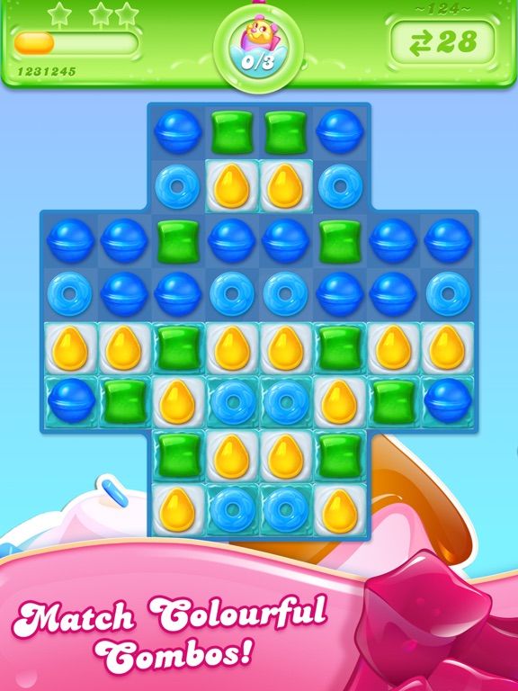 Candy Crush Jelly Saga game screenshot
