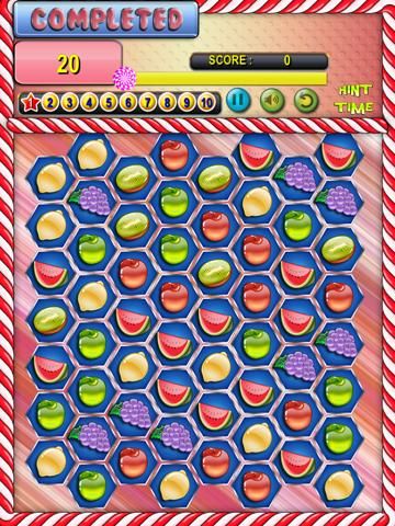 Candy Fruit Mania : Match Fruits to Crush Them and Win game screenshot