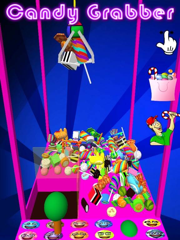 Candy Grabber Pro game screenshot