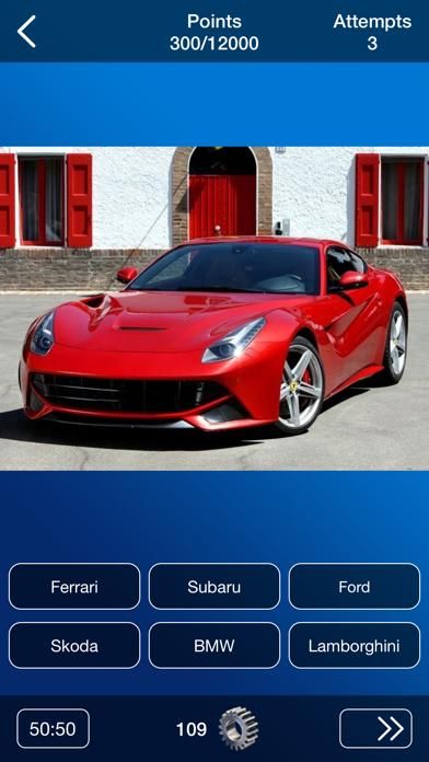 Car Brands Quiz game screenshot