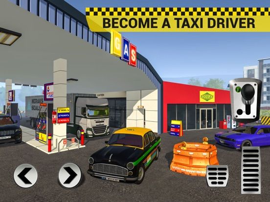 Car Games Taxi Parking