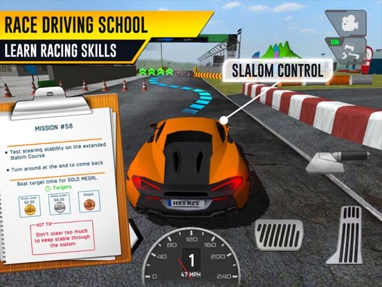 Car Racing Driving School game screenshot