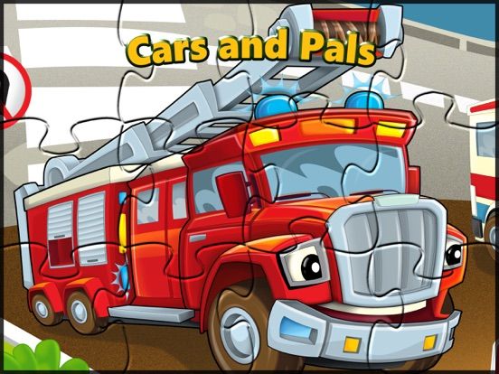 Cars and Pals: Car Truck and Train Jigsaw Puzzle Games for Kids and Toddler game screenshot