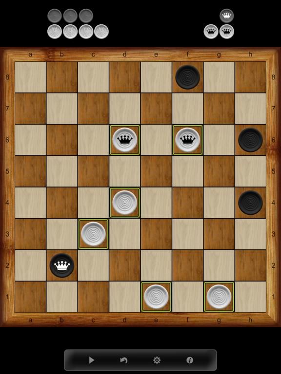 Checkers for Apple Watch game screenshot
