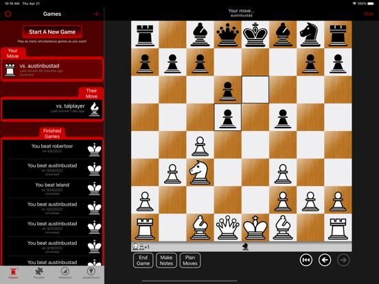 Chess By Post Free game screenshot