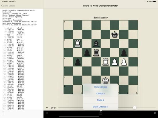 Chess Score Pad