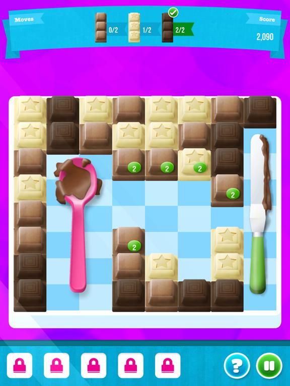 Choco Blocks game screenshot