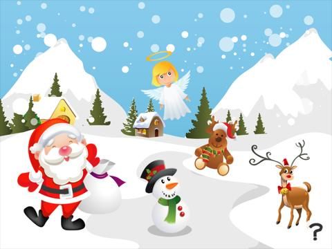 Christmas game for children age 2-5: Train your skills for the holiday season game screenshot