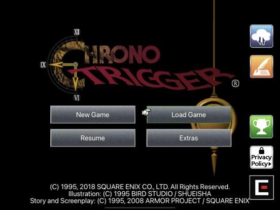 CHRONO TRIGGER game screenshot