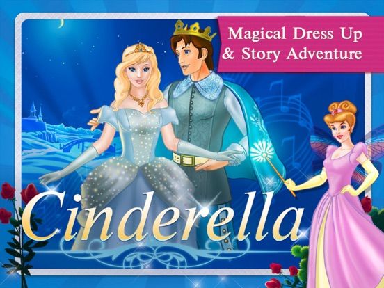 Cinderella Fairy Tale Dress Up HD game screenshot