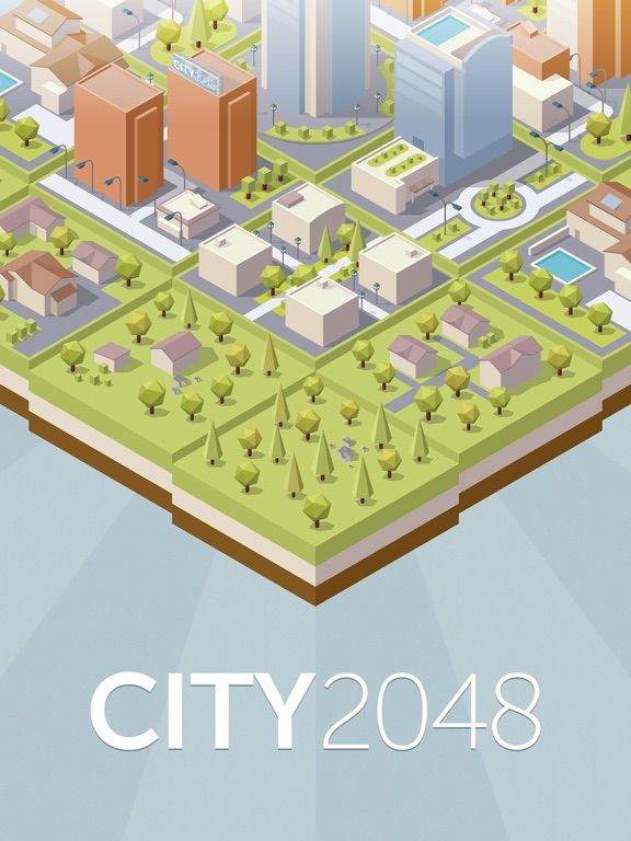 City2048 game screenshot
