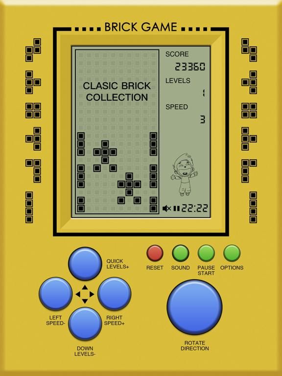 Classic Brick game screenshot