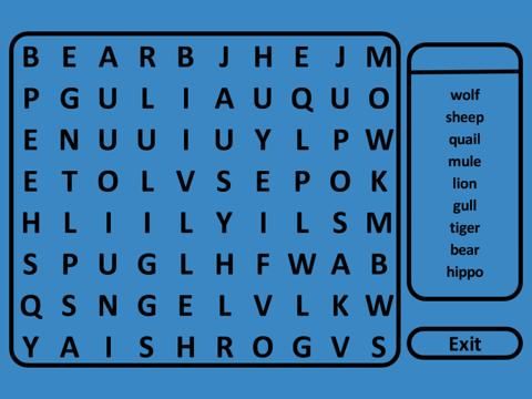 Classic Wordsearch