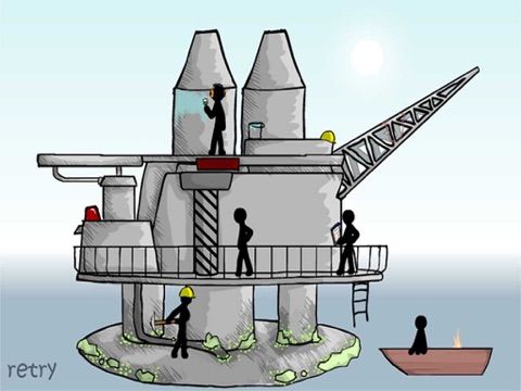 Click Death The Oil Rig