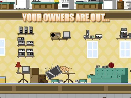 Clumsy Cat game screenshot