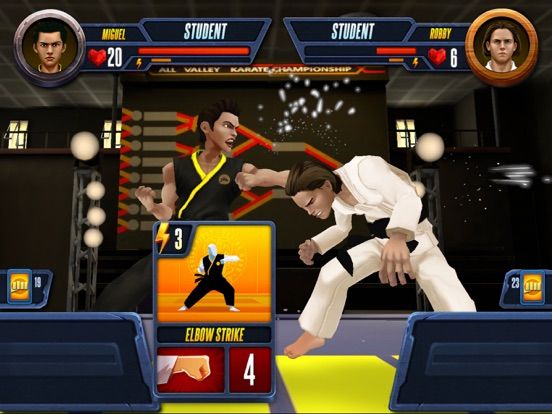 Cobra Kai Card Fighter Gameplay Walkthrough (Android, iOS) - Part 1 