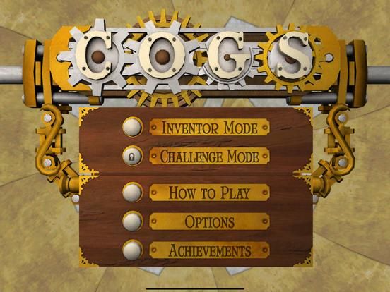 Cogs game screenshot