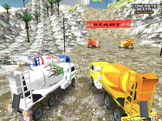 Concrete Mixer Truck Racing