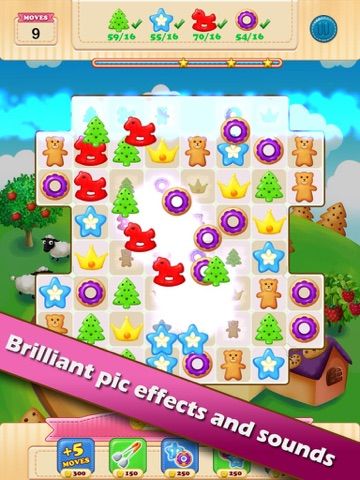 Cookie Splash game screenshot