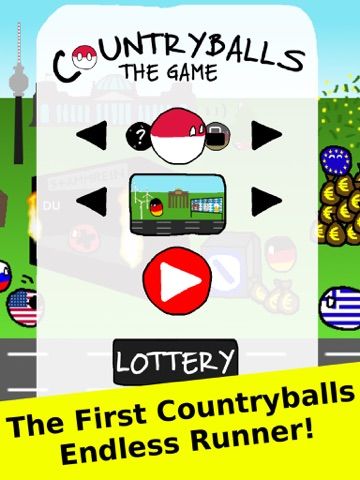 Countryballs game screenshot