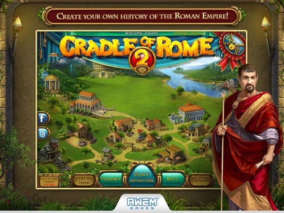 Cradle of Rome 2 HD game screenshot