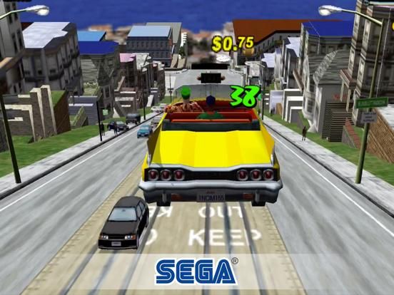 Crazy Taxi game screenshot