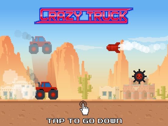 Crazy Truck! game screenshot