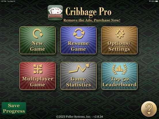 Cribbage Pro game screenshot