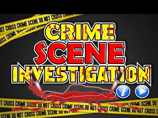 Crime Scene Investigation game screenshot