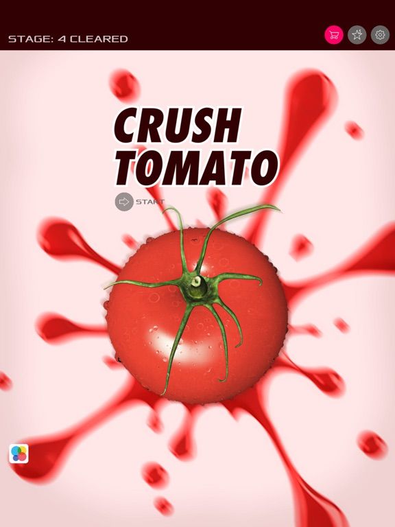 Crush Tomato game screenshot