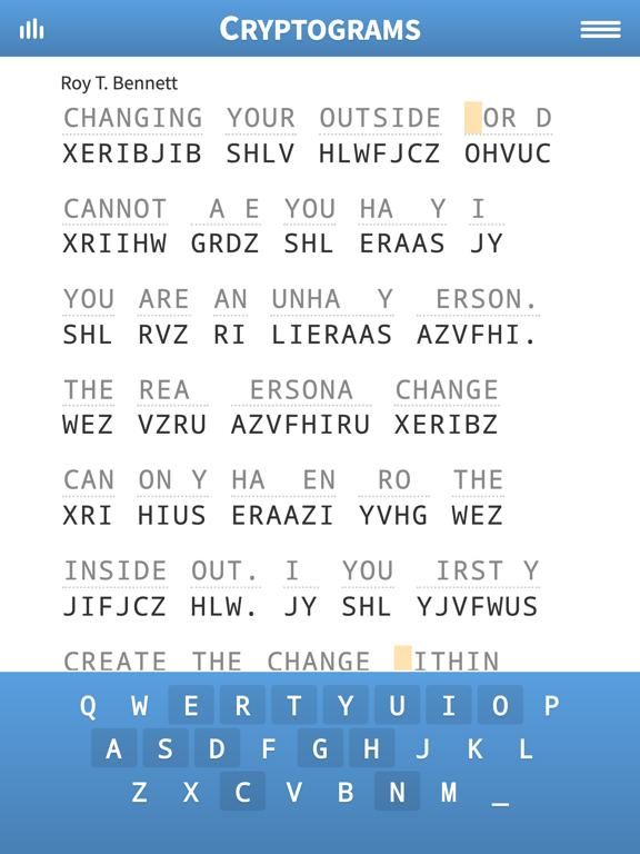 Cryptograms by RazzlePuzzles