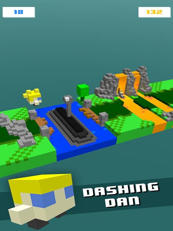 Dashing Dan game screenshot