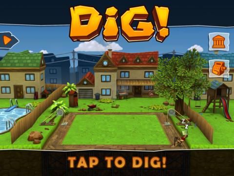 Dig game screenshot