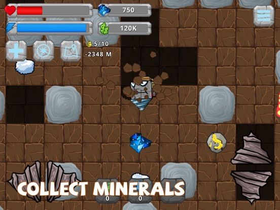 Digger Machine dig and find minerals