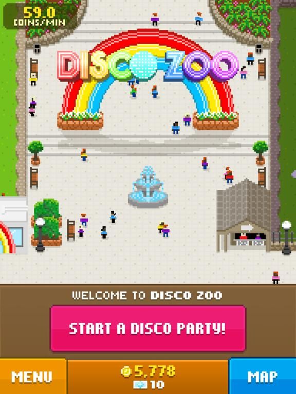 Disco Zoo game screenshot