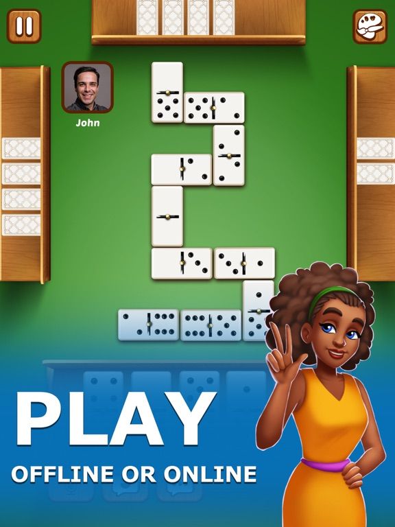 Dominoes Pro game screenshot