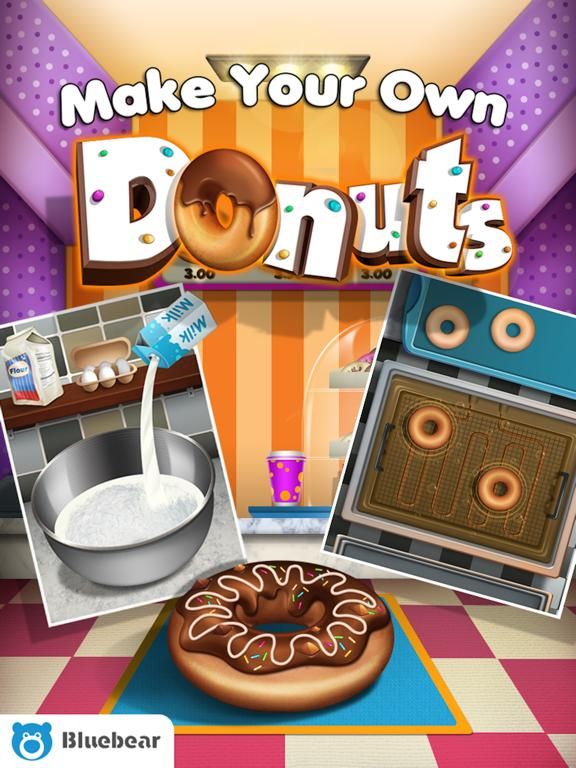 Donut Maker by Bluebear game screenshot