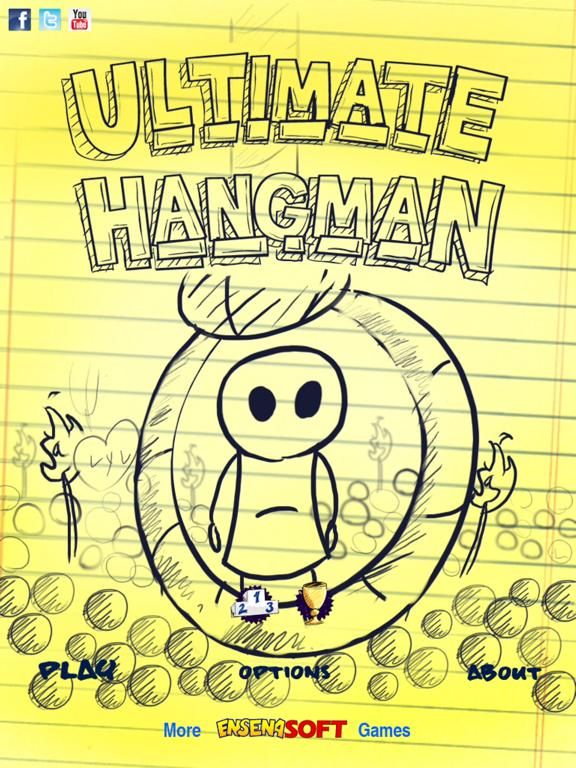Doodle Hangman Free game screenshot